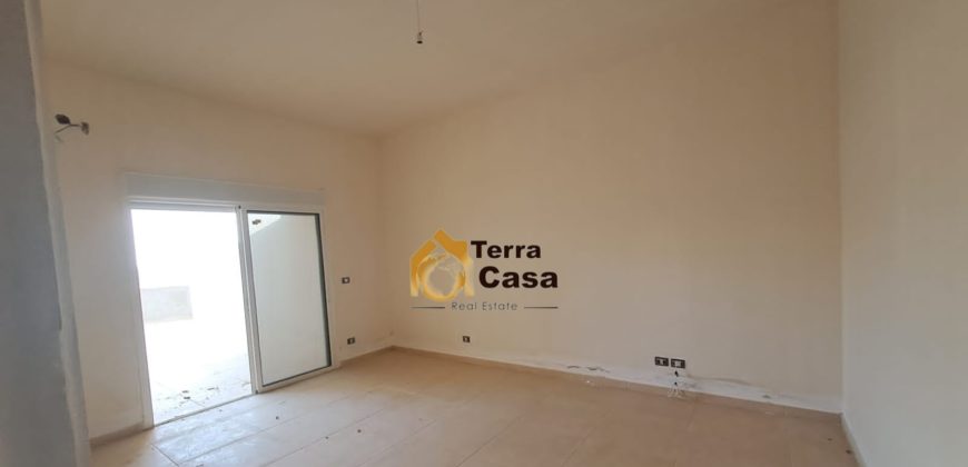 Biaqout apartment with 58 sqm terrace payment facilities Ref# 5333