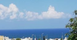 bouar apartment for sale with terrace and garden, sea view
