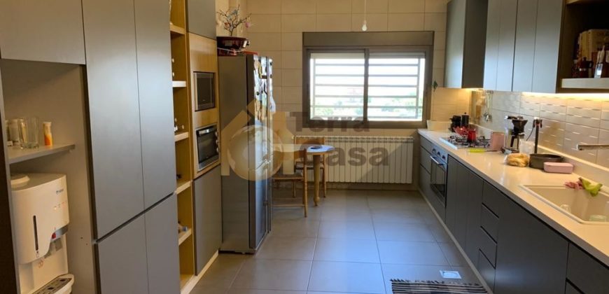 zahle rassieh decorated apartment with terrace for sale Ref#5459