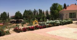 zahle terbol villa 500 sqm on a land 43,000 sqm with factory prime location