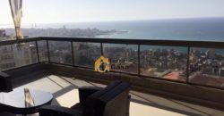 semi furnished duplex in sahel alma 150 sqm terrace, panoramic sea view
