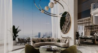 Dubai, Canal Crown, brand new project under construction