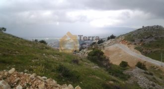 land in wadi el arayesh overlooking zahle for sale. Ref#5531