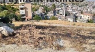 Rassieh two adjacent plots with old house on it, open view payment facilities