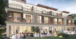 Dubai, Verona, luxurious townhouses under construction for sale prime location