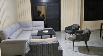 Ain Aar fully furnished apartment for rent with 150 sqm terrace.