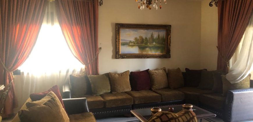 zahle rassieh 185 sqm furnished apartment for rent Ref# 5493