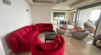 sahel alma deluxe apartment with 70 sqm terrace sea view Ref#5567
