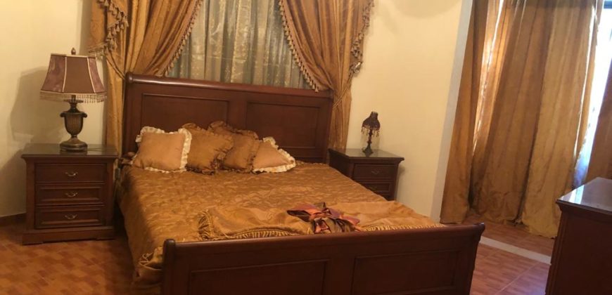 zahle rassieh 185 sqm furnished apartment for rent Ref# 5493