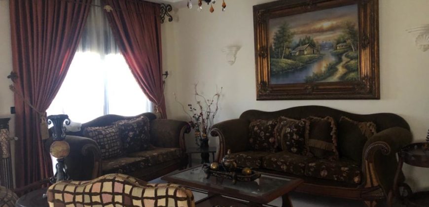 zahle rassieh 185 sqm furnished apartment for rent Ref# 5493