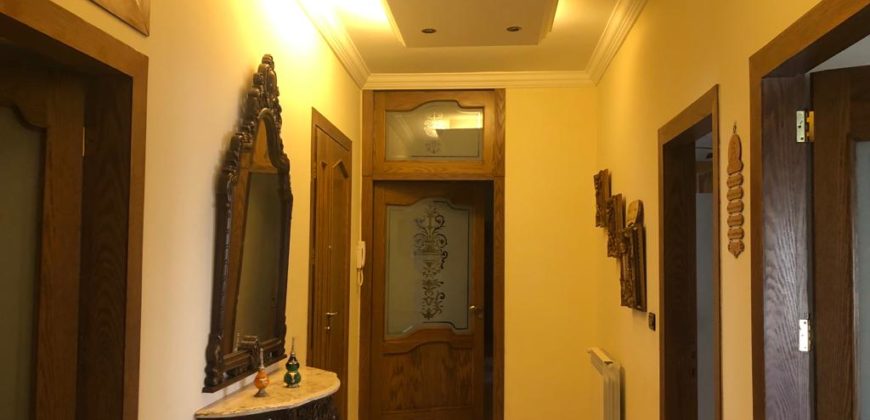 zahle rassieh 185 sqm furnished apartment for rent Ref# 5493