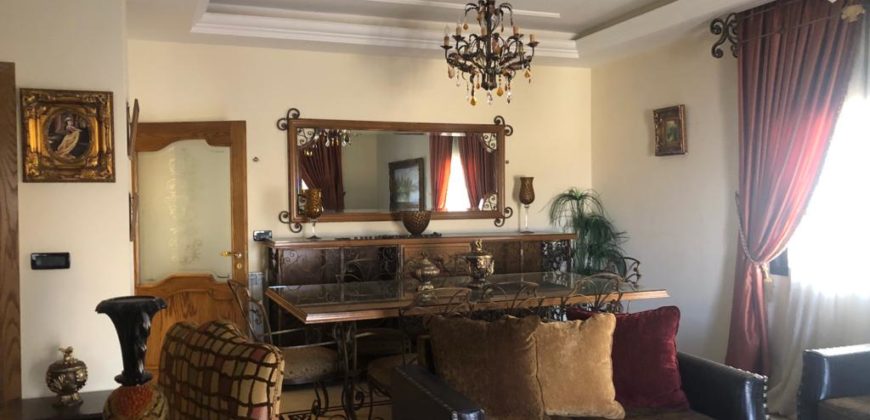 zahle rassieh 185 sqm furnished apartment for rent Ref# 5493