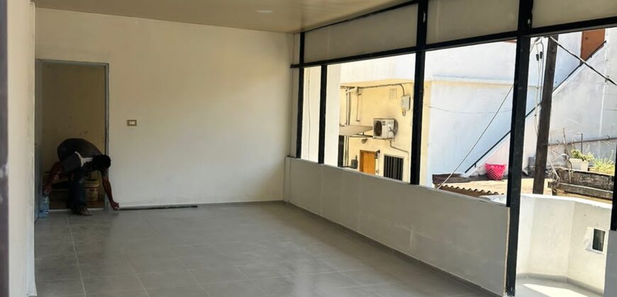 achrafieh apartment for rent with 100 sqm terrace Ref#5643