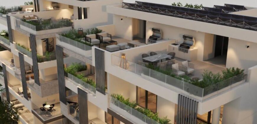 Cyprus Larnaca penthouses 2 bedrooms with roof garden, payment facilities Ref#0026