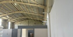 ferzol hangar 600 sqm for rent Ref#5705