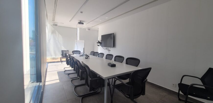 luxurious office for rent Dbayeh Highway Ref#ag-3