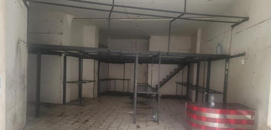 baouchrieh shop 190 sqm two floors for rent Ref#5704