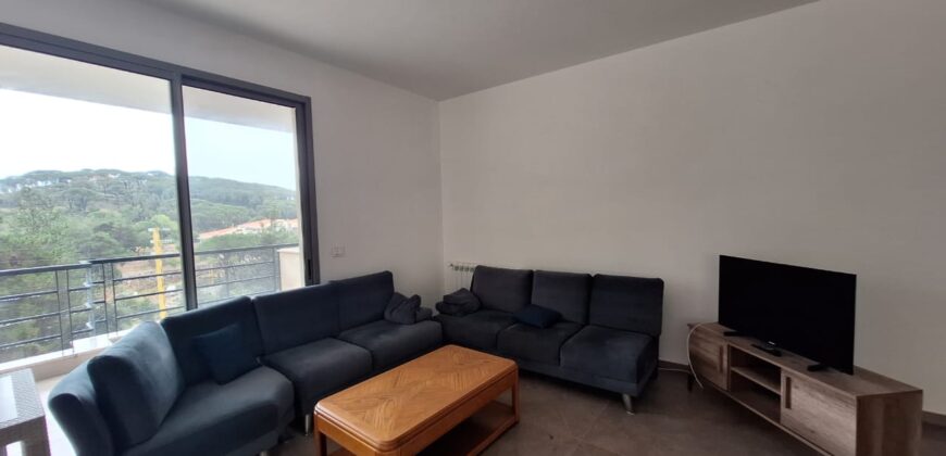 baabdat new building fully furnished apartment with 100 sqm terrace Ref#5836