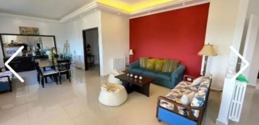 Fully furnished apartment in baabdat for rent panoramic mountain view Ref#5854
