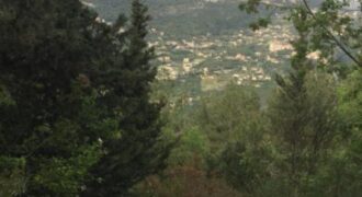 yahchouch 850 sqm land for sale open panoramic view Ref#5897