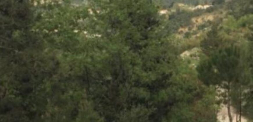 yahchouch 850 sqm land for sale open panoramic view Ref#5897