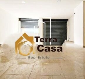 mansourieh shop two facades for rent Ref#5875