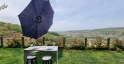 faqra fully furnished modern flat 50 sqm with 16 sqm garden panoramic view Ref#5857