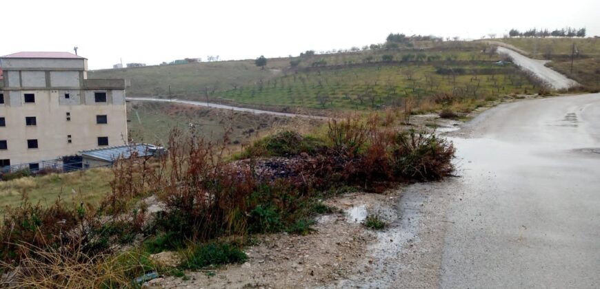 zahle dhour land 975 sqm for sale open view Ref#5929