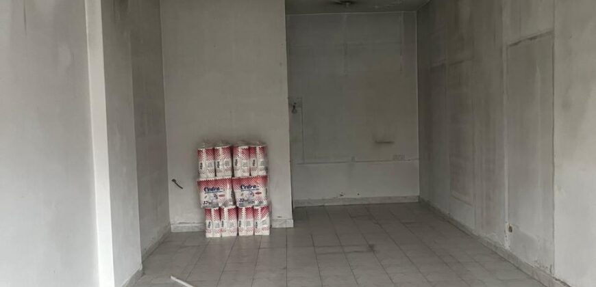 zahle rassieh shop 45 sqm for rent, main road Ref#5946