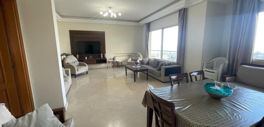 Mtayleb apartment for rent panoramic view overlooking the sea Ref#6035