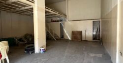 zahle madine el sinayia shop two facades with depot for sale #6036