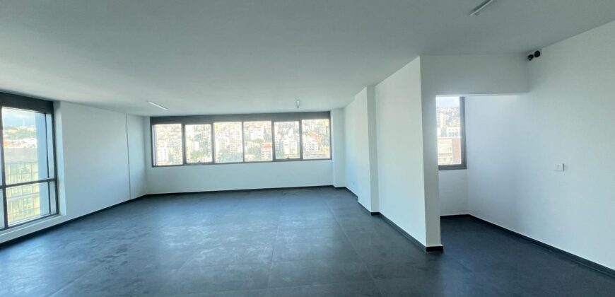dbayeh high end office prime location on highway Ref#6034