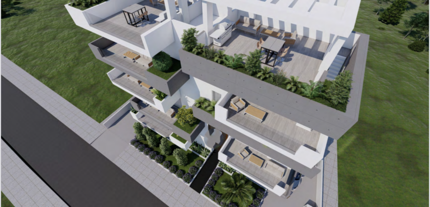 Cyprus Larnaca luxurious new project with roof garden near marina Ref#Lar3