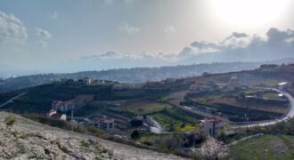 zahle 1170 sqm land for sale panoramic view Ref#6112
