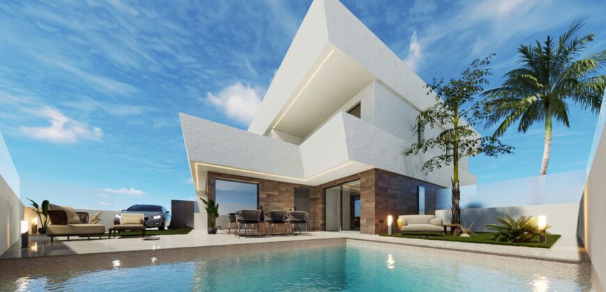 Spain Murcia stylish brand new villas 1km from the beach Ref#MSN- VN33SP