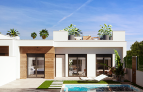 Spain Murcia brand new townhouses pool & roof solarium prime location R1
