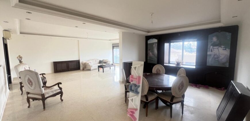 Mansourieh apartment for rent in a very calm area Ref#6129