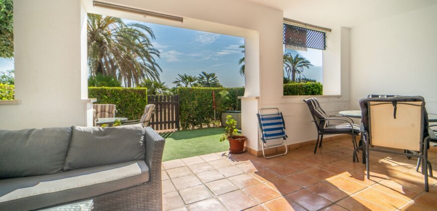 Spain Murcia furnished apartment ground floor with garden MSR-SE101LT
