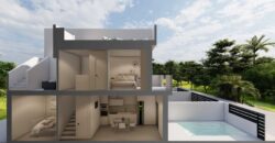 Spain Murcia new townhouses with pool & roof solarium prime location R#3