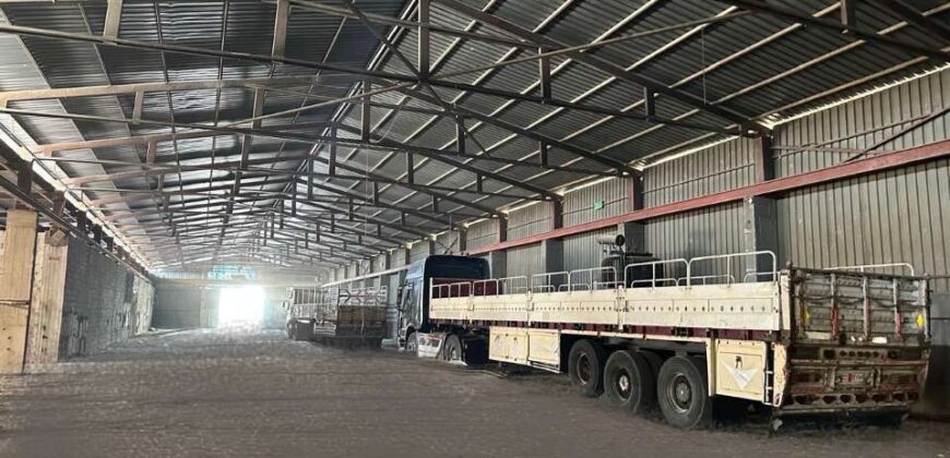 taanayel hangar 2800m with 6000m land industrial zoning Ref#6190