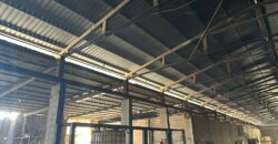 taanayel hangar 2800m with 6000m land industrial zoning Ref#6190