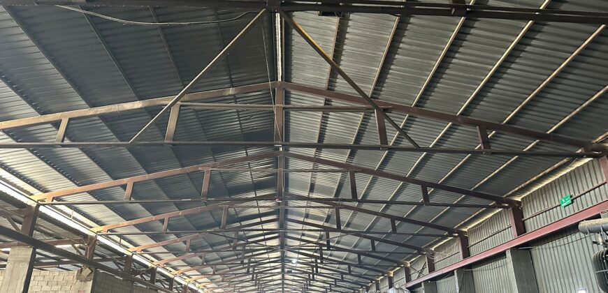taanayel hangar 2800m with 6000m land industrial zoning Ref#6190