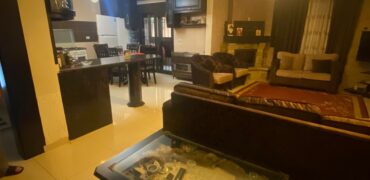 zahle dhour fully furnished apartment with 60m terrace Ref#6188