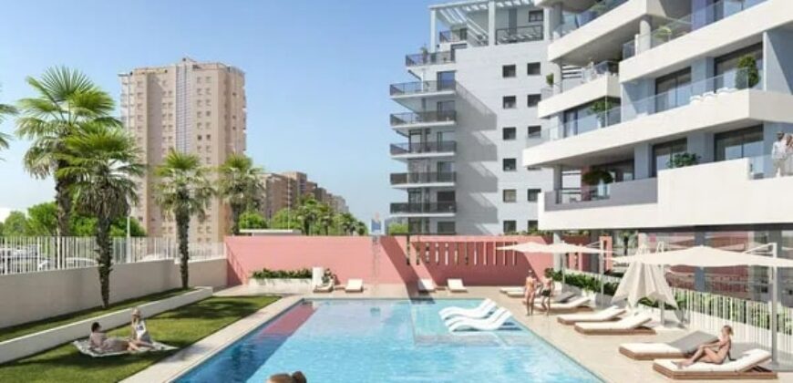 Spain Alicante brand new Apartment in Playa Arenal-Bol sea view 000121