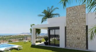 Spain Alicante New villa with magnificent sea views in Polop Hills 0000077