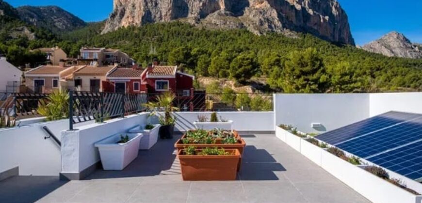 Spain Alicante New villa with magnificent sea views in Polop Hills 0000077