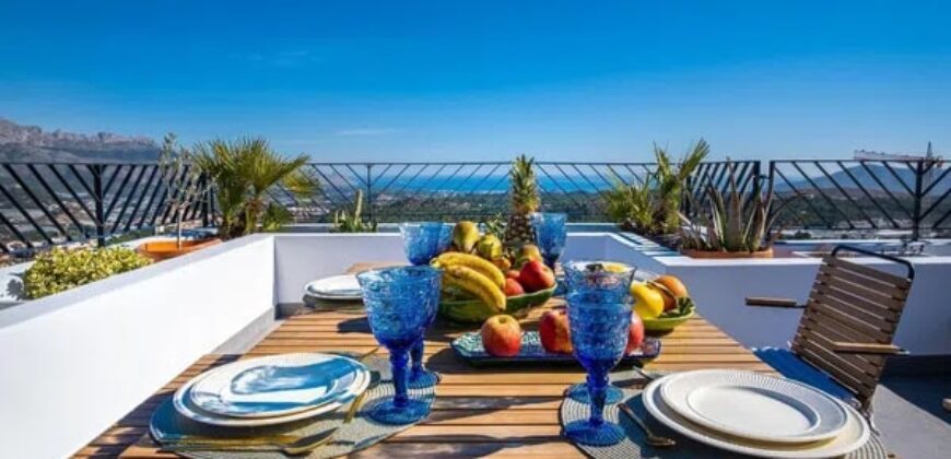 Spain Alicante New villa with magnificent sea views in Polop Hills 0000077