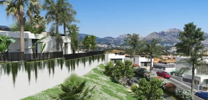 Spain Alicante New villa with magnificent sea views in Polop Hills 0000077