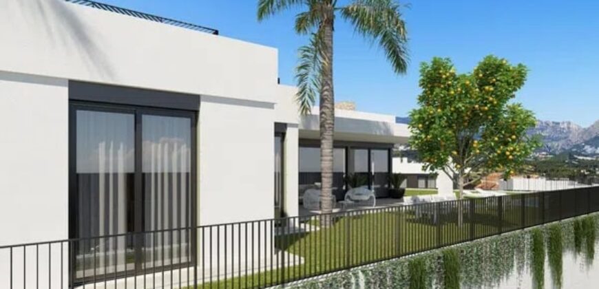 Spain Alicante New villa with magnificent sea views in Polop Hills 0000077