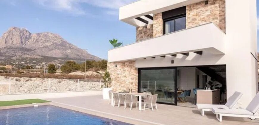 Spain Alicante brand new luxury villa with pool in Finestrat 0000078